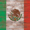 Mexican Flag Dark Wood Xbox Series S Skins